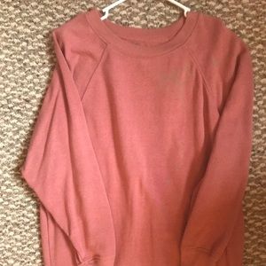 Pink Oversized Aerie / American Eagle Sweatshirt